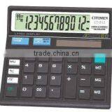 12 Digital Dual Power Electronic Calculator