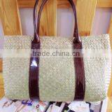 Straw Beach Bag