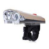 2 LED Bike Bicycle Head Light USB Rechargeable Front Head Light Cycling Safety Lamp Water-resistant Mini Torch Ultra Bright thumbnail-4