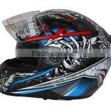 Bluetooth Double Visor Helmet/Moto Cross ECE Helmet /Full Face Bluetooth Helmet/Adults Motorcycle Helmet (TKH809) thumbnail-2