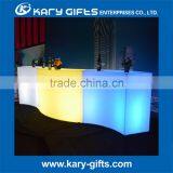 Nightclub LED Plastic Bar Counter Lighting Plastic Furniture / Buffet Dinner Table thumbnail-2