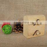 Small Decorative Lightweight Wood Wedding Favor Gift Box thumbnail-3