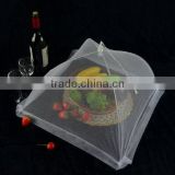 Zicome Set of 4 Large White Pop-up square shape food cover tent