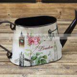 2015 Metal Paper Decal London Watering Can Made in China thumbnail-1