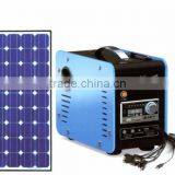 50W Portable Solar Power System With Mini Stereo thumbnail-1