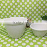Stocked Popular White Ceramic Bowl Ceramic Dished With Single Handles thumbnail-4