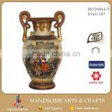 23 Inch Polyresin Home Decoration Flower Vase Stand thumbnail-1