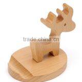 Beech Material Wooden Mobile Phone Holder thumbnail-3