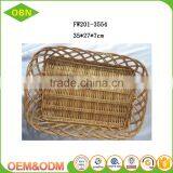 Cheap Woven Decorative Tray Wicker Fruit Basket thumbnail-5