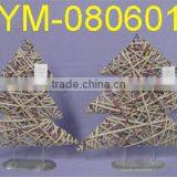 Handmade Willow Christmas Tree Decoration thumbnail-1