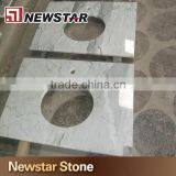 Newstar Snow White Marble Vanity Top Counter Tops One Table Top Custom Cut thumbnail-3