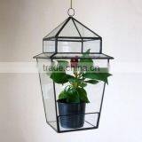 Street Lantern Stained Geometric Glass Terrarium thumbnail-2