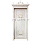 Interior White Oak Single Door Made by Handcarve Luxury and Antique BF11-0515b thumbnail-2