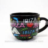 Wholesale Custom High Quality Spain IBIZA Souvenir Ceramic Cup for Sale thumbnail-4