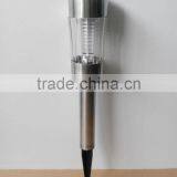 White Led Stainless Steel Tube Solar Light Garden Outdoor thumbnail-1