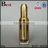 Acrylic Cosmetic Dropper Bottle 30ml 50ml 15ml Acrylic Serum Dropper Bottle Double Wall Plastic Lotion Bottle thumbnail-4