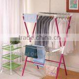 Folding Outdoor Metal Space Saver Hanger Clothes Drying Rack thumbnail-5