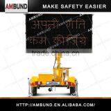 EU Series Portable Message Signs For Traffic Management, Outdoor Trailer Mounted VMS thumbnail-4