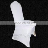 100 PCS Universal White Stretch Polyester Spande Wedding Party Chair Covers for Weddings Banquet Hotel Decoration Decor thumbnail-3
