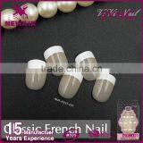Fashion ABS Curved French Artificial Nail Art Tips Classic 24pcs Manicure thumbnail-2