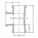 HIGH QUANLITY TEE OF PVC DIN STANDARD FITTINGS FOR WATER SUPPLY thumbnail-2