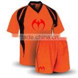 Orange and Black With Red Design Color Soccer Suit thumbnail-1