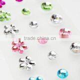 Wholesale Craft Gem Stickers Custom Design Pearl Sticker Rhinestone With Glue Sticker thumbnail-5