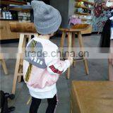 1-6 Years 2017 New Wholesale Cotton Autumn Full Sleeves Patchwork Boys Girls Jackets (pick Size Color) thumbnail-5