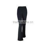 High Stretch Black Nylon Spandex Women Yoga Pants Girl Sports Suits thumbnail-2