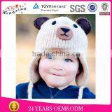 2014 Fashion Earflap Crochet Animal Winter Knit Baby Hat thumbnail-1