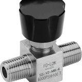 Square Cube 3/4' 304SS Женский игольчатый клапан thumbnail-1