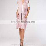 2013 Fashion Clothes Women Pocket Open Front Vest thumbnail-1
