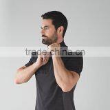 Classical Solid Color Contrast Piping 1/4 Zipped Pullover Sport Sweatshirt thumbnail-5