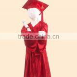 Graduation Gown Child, Children Graduation Gown, Red Kindergarten Graduation Gown thumbnail-1