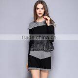 The New Style Two Pieces Women Autumn Casual Suit Blouse & Pant Plus Size Xxxl Women Clothing thumbnail-2