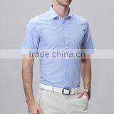 Wholesale Slim Fit t Shirt for Men Light Blue t Shirt thumbnail-4
