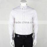 Mens Stripe 100 Cotton Non Iron Dress Shirt thumbnail-1