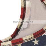 Women Running Vest Undershirt With United States Flag Printing thumbnail-5