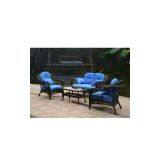 Outdoor Wicker Furniture With Coffee Chair thumbnail-1