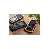LM129 IP67 Waterproof Phone Shockproof Dustproof Dual Sim PPT Walkie-talkie Flashlight MP3/MP4