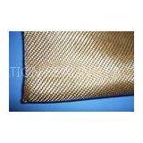 Corrosion Resistant Acrylic Glass Fibre Cloth Yellow , Plain Weave thumbnail-1