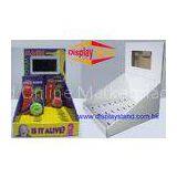 Customized Counter Paper Cardboard Retail Display Tray With 7 Inch LED Screen thumbnail-1