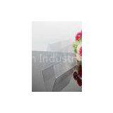 Glossy PVC Sign Holder With Triangle Base For Business Promotion / Advertising