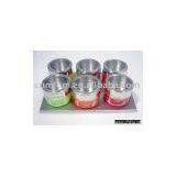 Spice Rack Set Colorful Magnetic thumbnail-1