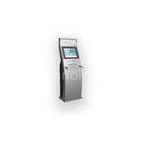 Free Standing Touch Screen Retail / Ordering / Bill Payment Kiosk With Card Dispenser