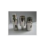 Vacuum Brazed Diamond Core Drill Bit With Flange thumbnail-1