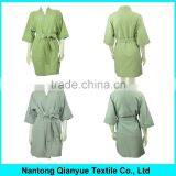 100% Cotton Unisex Femme Fille Flannel Thick Sleepwear Bathrobe thumbnail-1