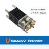 3D Printer Parts Ultimaker 2 3D Printer Assembled Extruder Set UM2 0.4mm Print Head SetUltimaker 2 3D Printers Dual Extruder Kit With 0.4mm Copper Nozzle