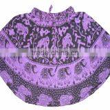 Indian Cotton Young Girls Mini Skirt thumbnail-3