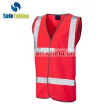 Reflective tape red safety vest good vests